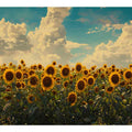 Summar Sunflower Art Print