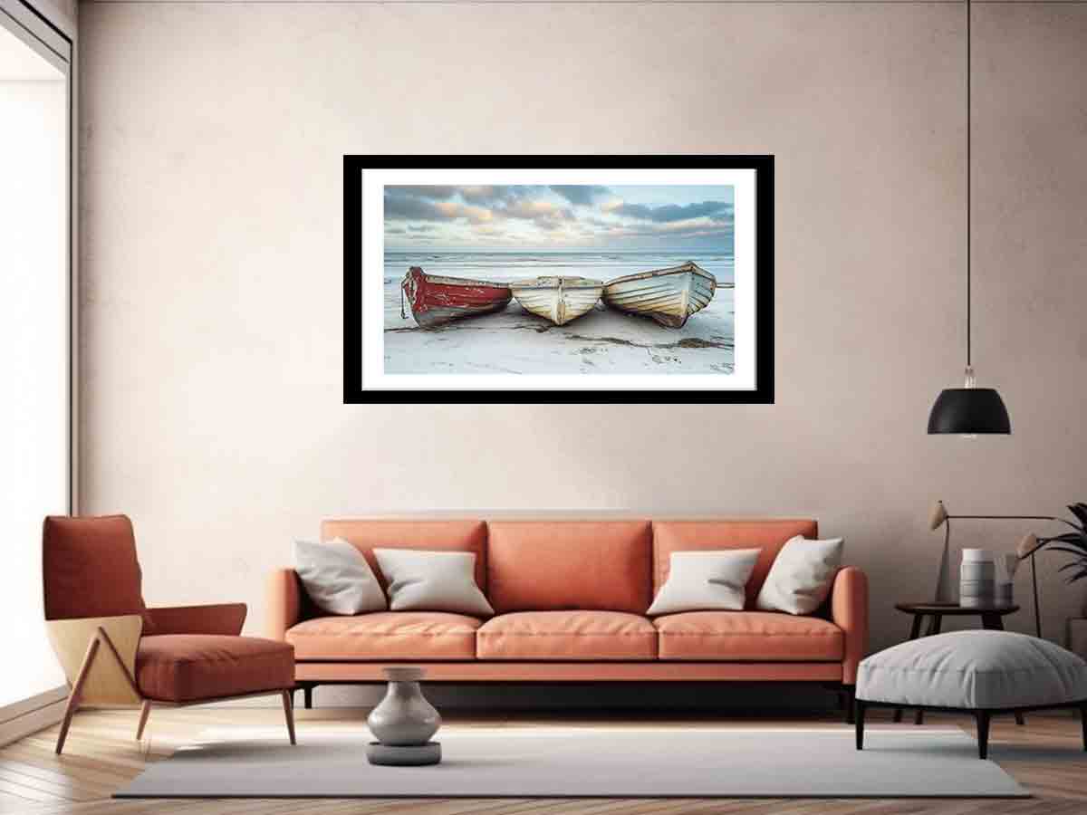 Weathered Shore Boats