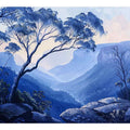 Blue Mountians Art Print