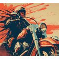 Vintage Motorcycle Art Print