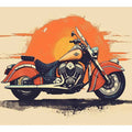 Indian Motorcycle Art Print