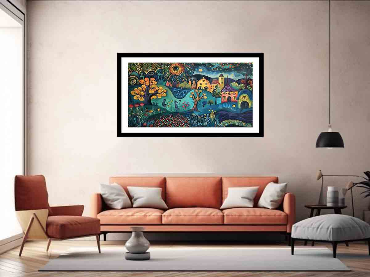 Folk Art Print