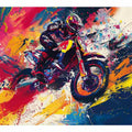 Bike  Rider Art Print