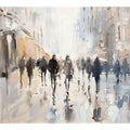 Walking in Paris Art Print