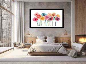 Pastel Daisy Row
