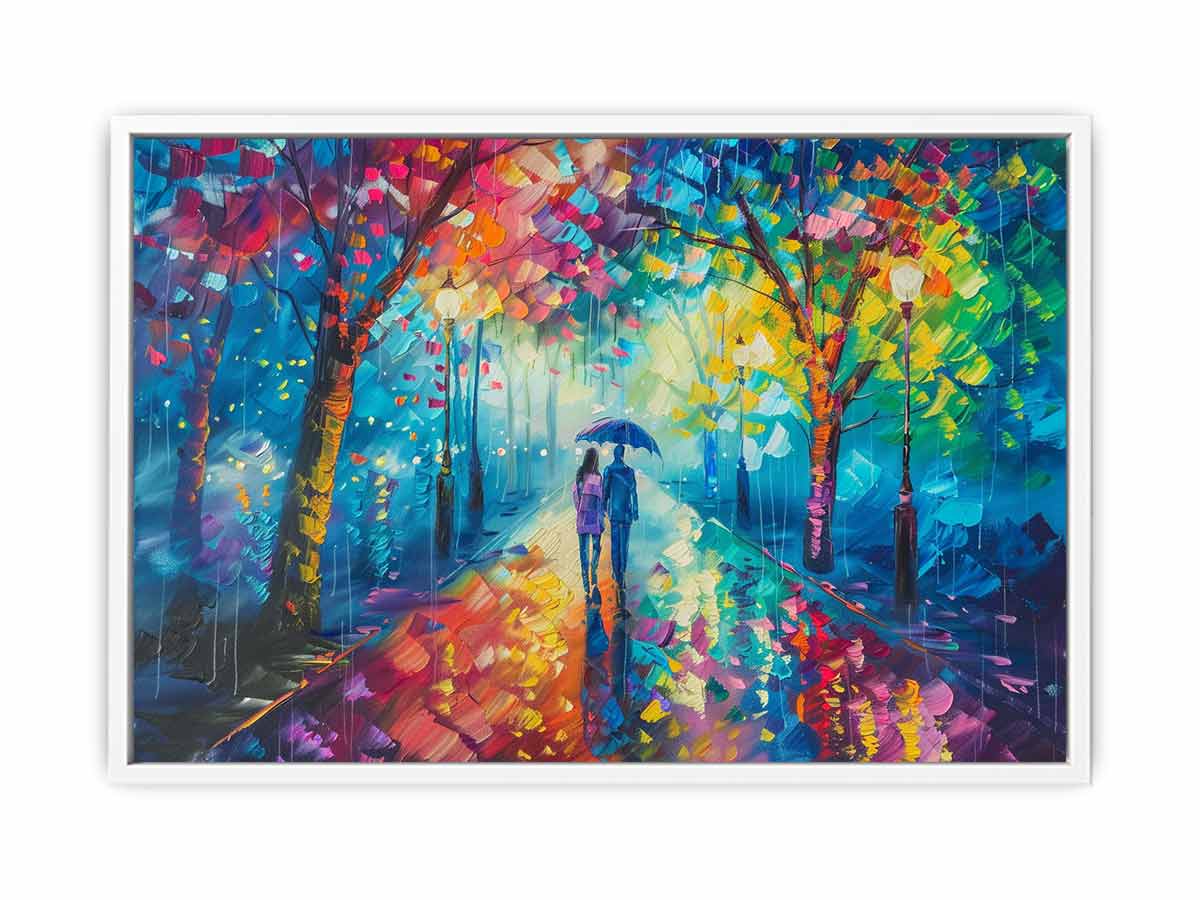 Street Walk Art Painting