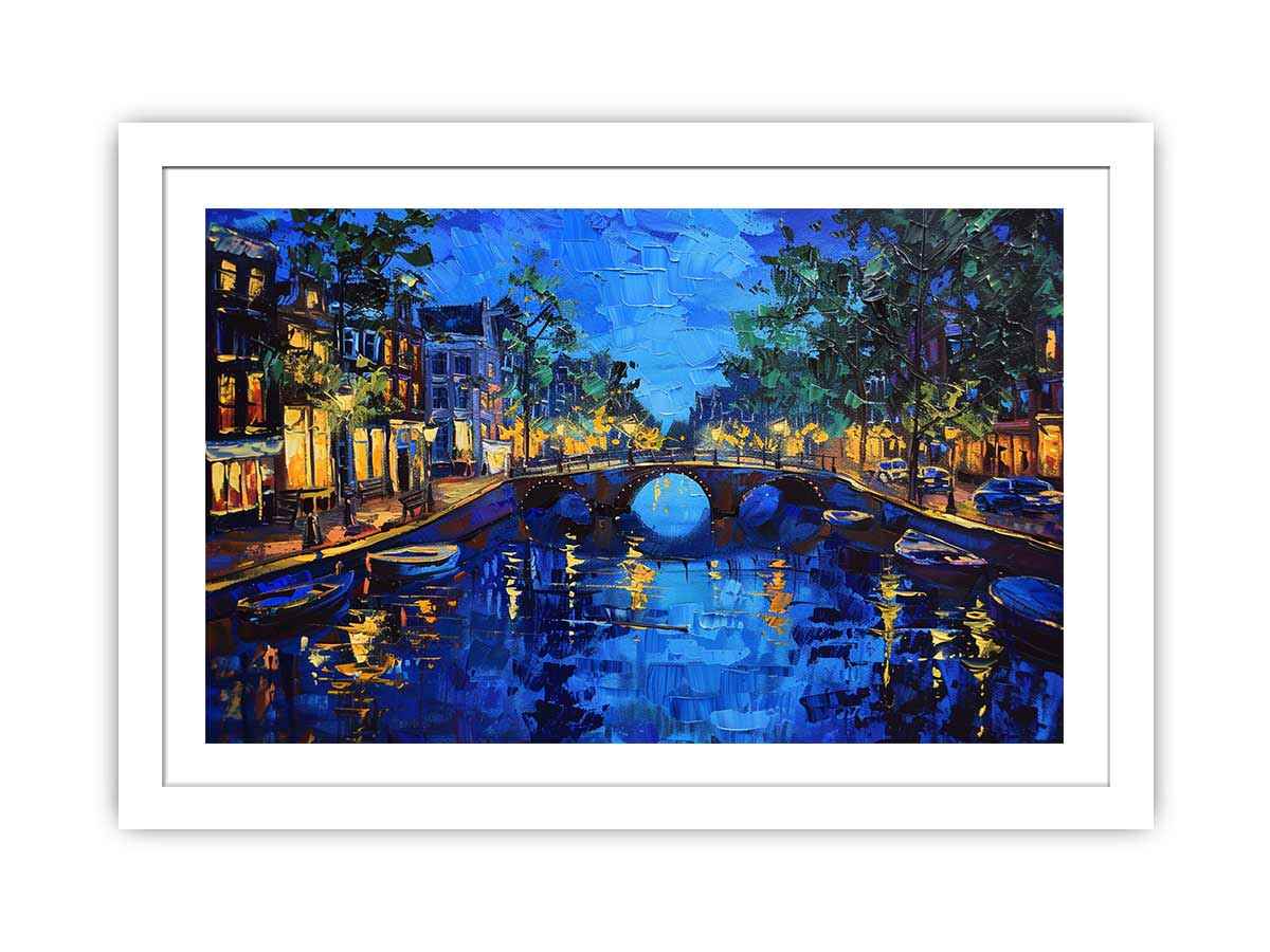 Amsterdam Painting framed Print