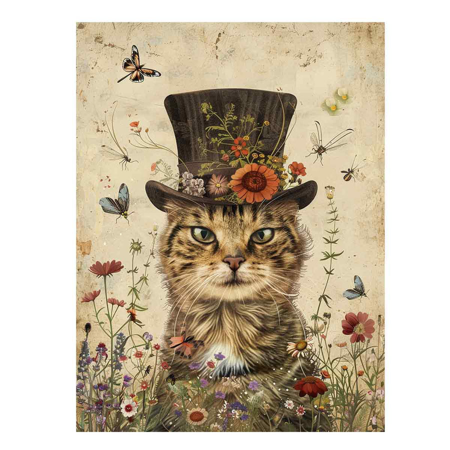 Cute Cat Art Print