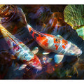 Koi Fish Art Print