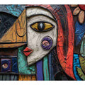 Folk Painting Art Print