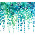 Watercolor Dots Art Print