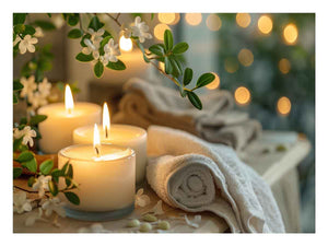  Still Life in Spa Art Print