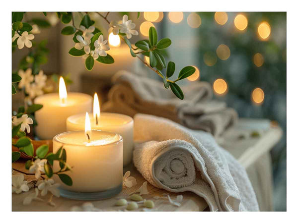  Still Life in Spa Art Print