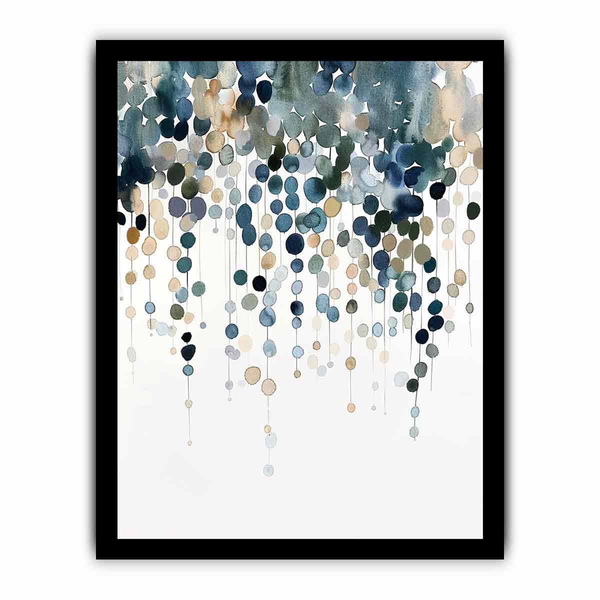 Watercolor  Painting framed Print