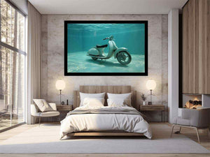 Submerged Vespa