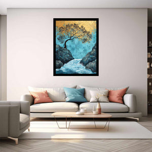 Azure Golden Falls