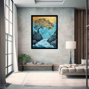 Azure Golden Falls