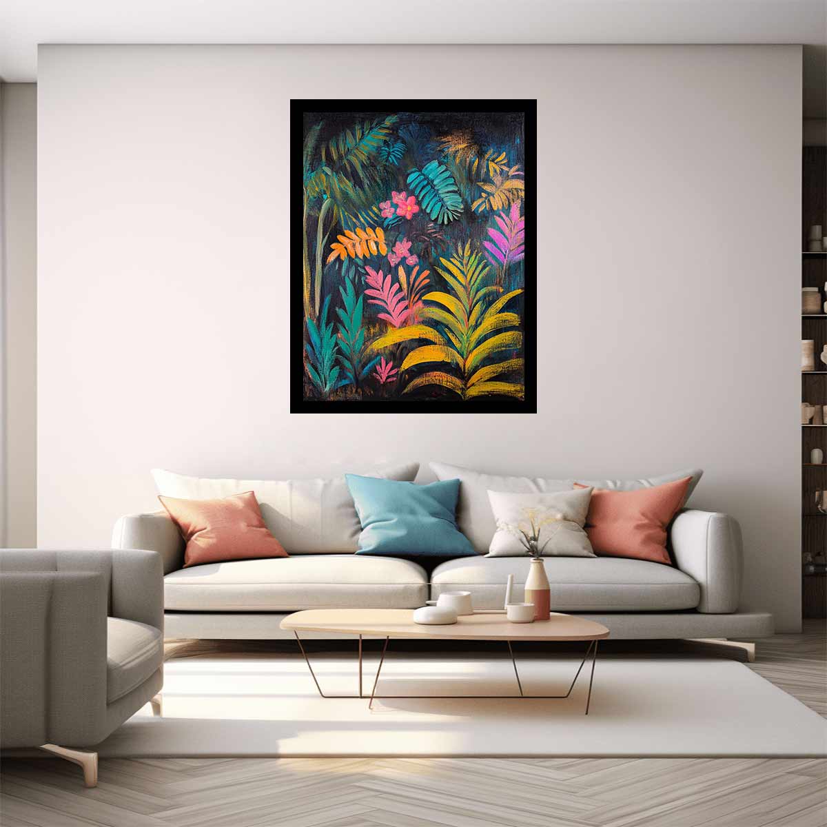 Neon Jungle Bloom