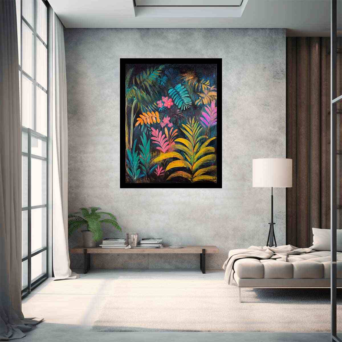 Neon Jungle Bloom