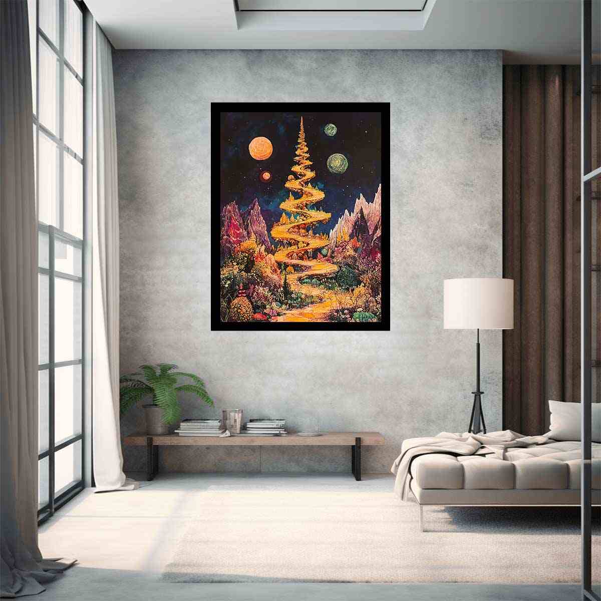 Celestial Spiral Path