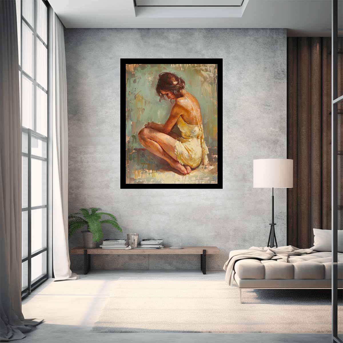 Soft Amber Muse