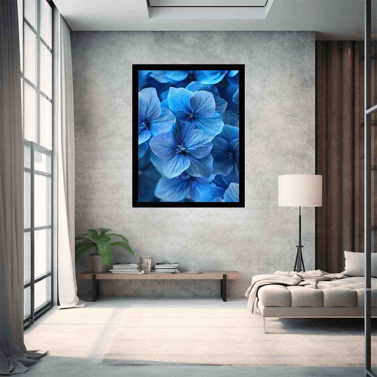 Blue Hydrangea Glow