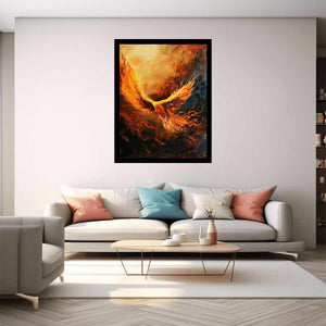 Phoenix Rising Abstract