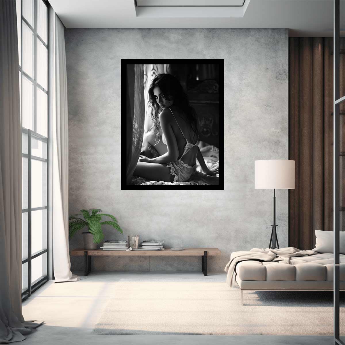 Noir Window Muse