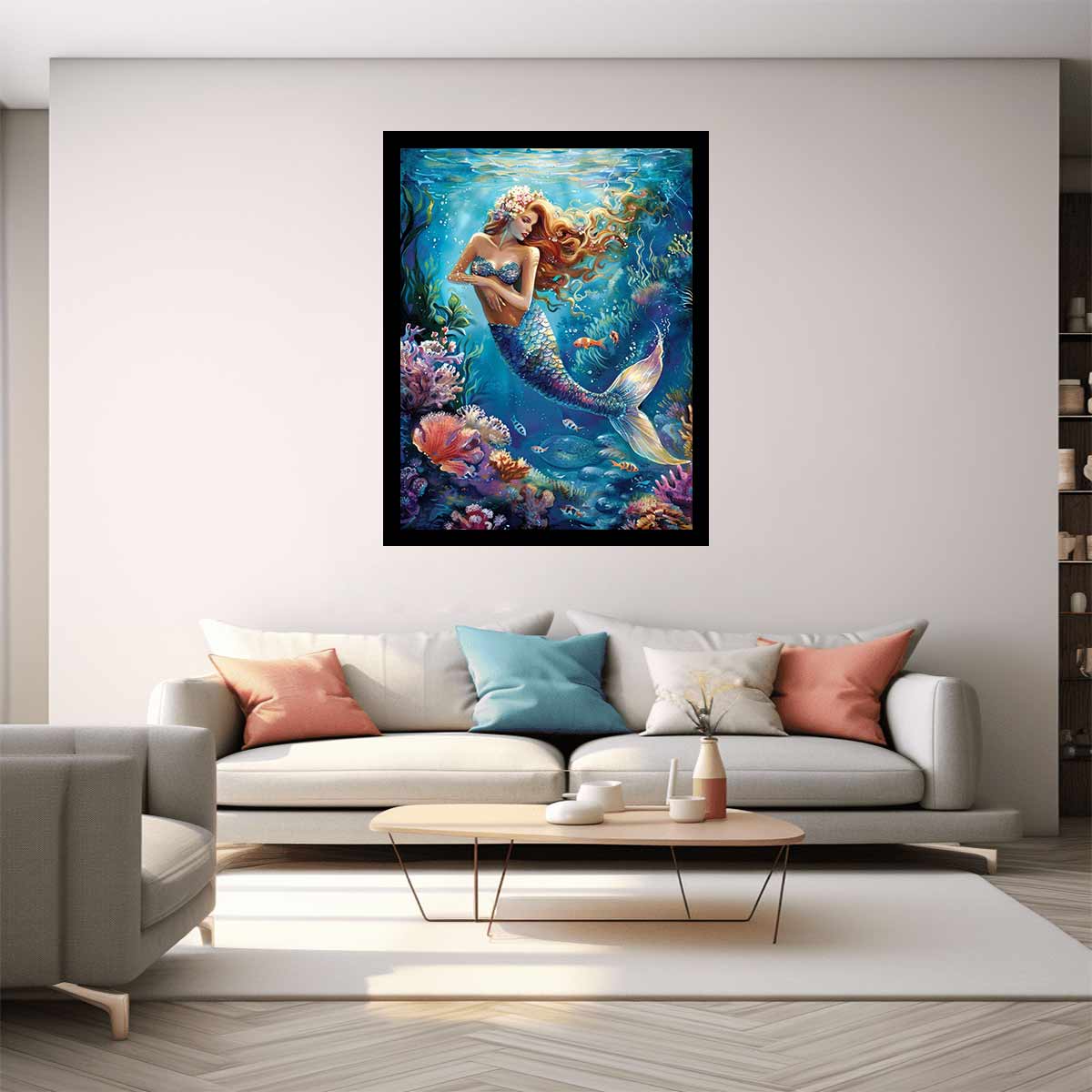 Aqua Mermaid Reverie