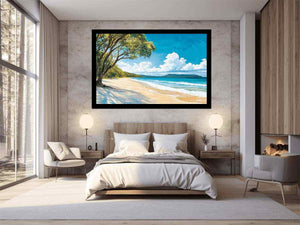 Azure Shoreline Calm