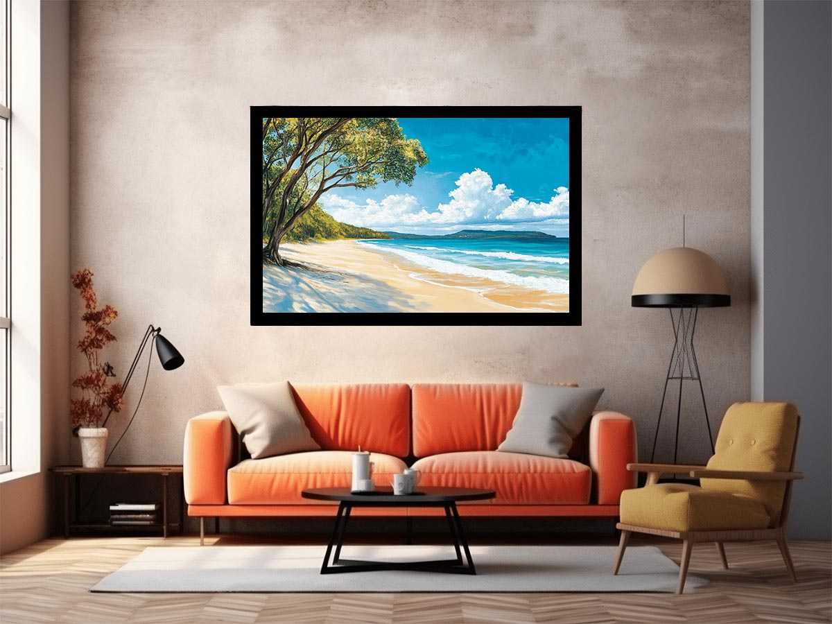 Azure Shoreline Calm