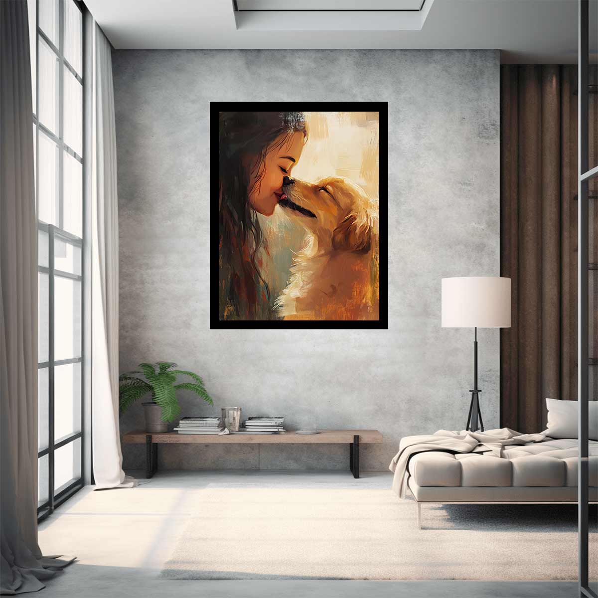 Golden Companion Kiss