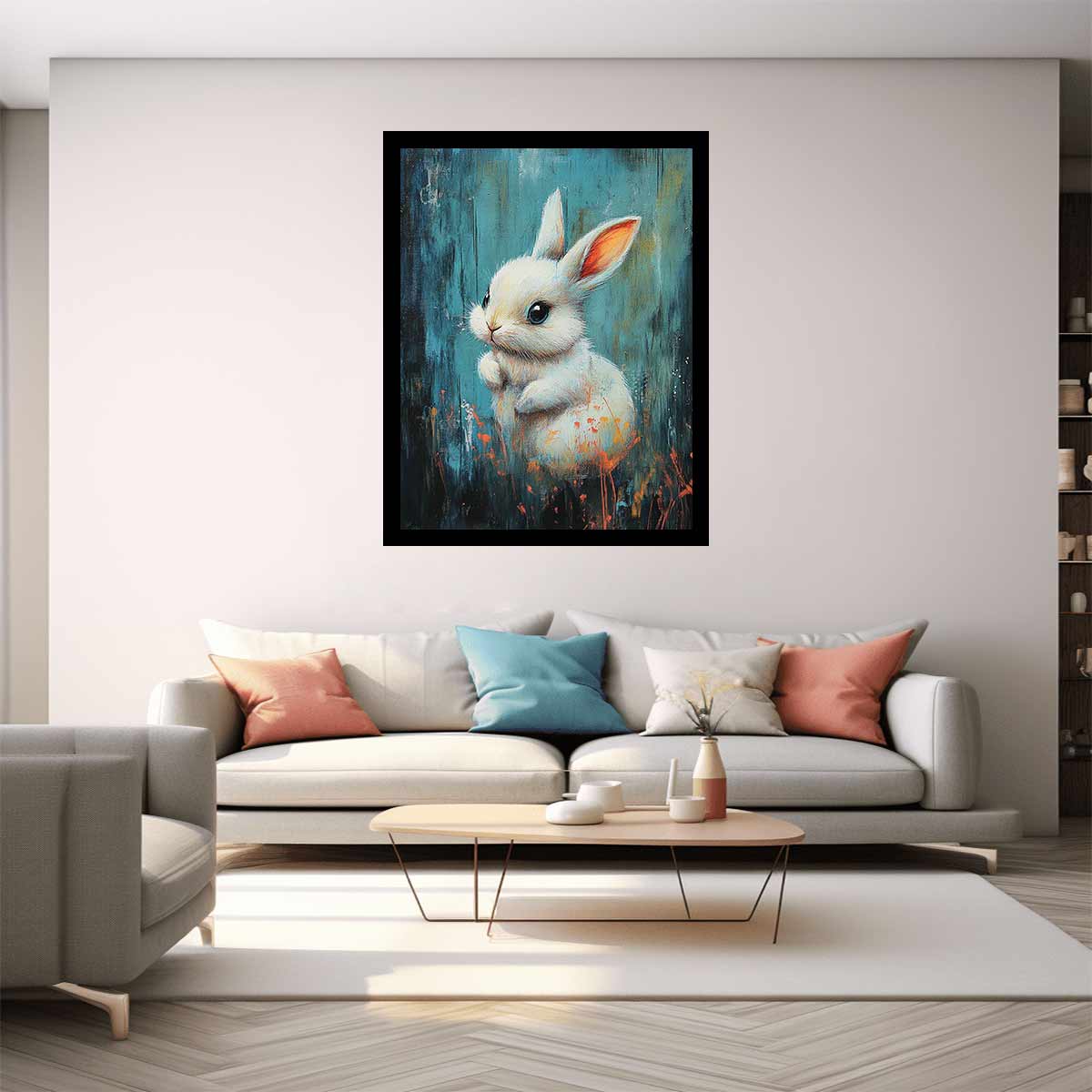 Teal Bunny