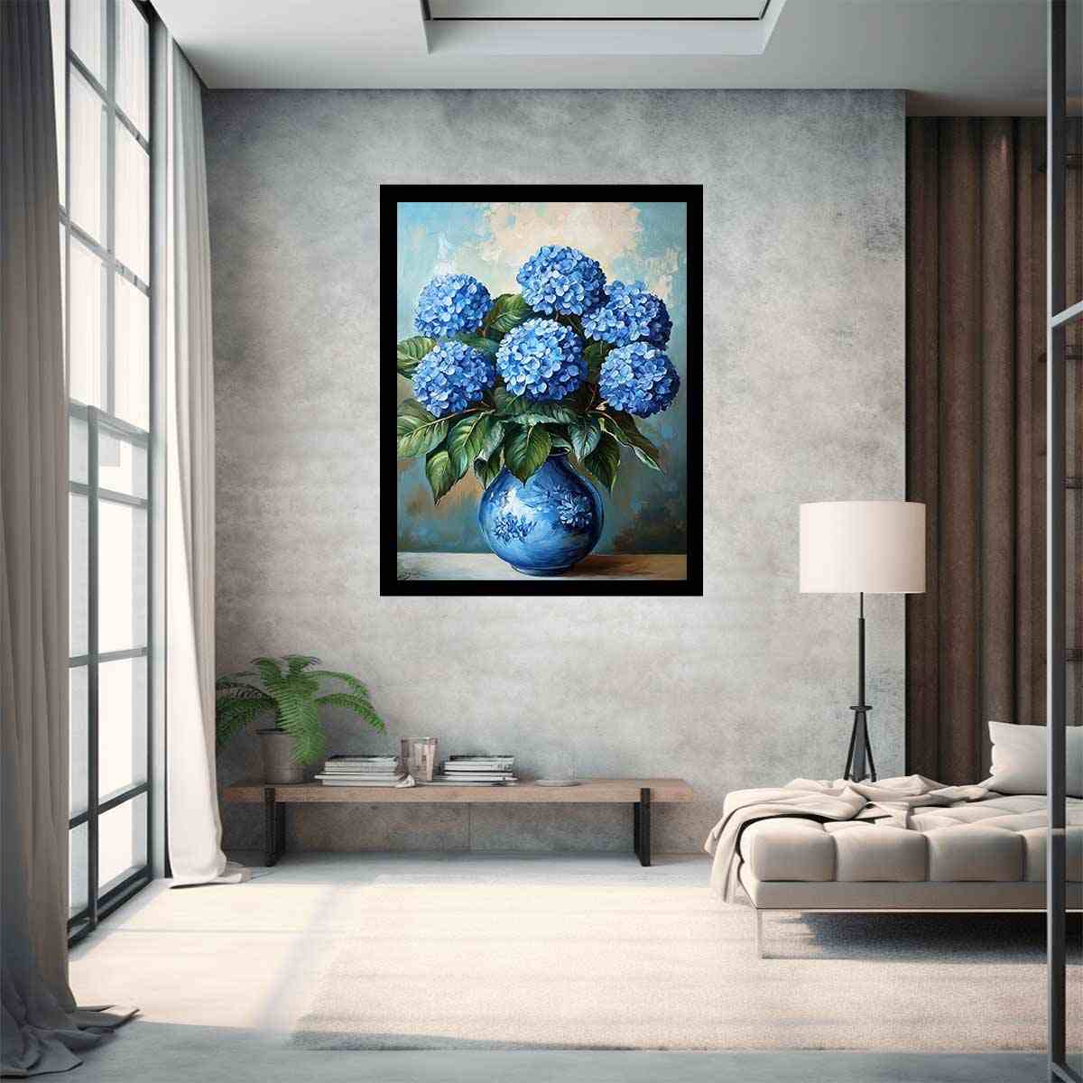 Blue Hydrangea