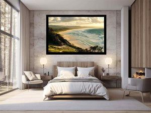 Sunlit Coastal Expanse