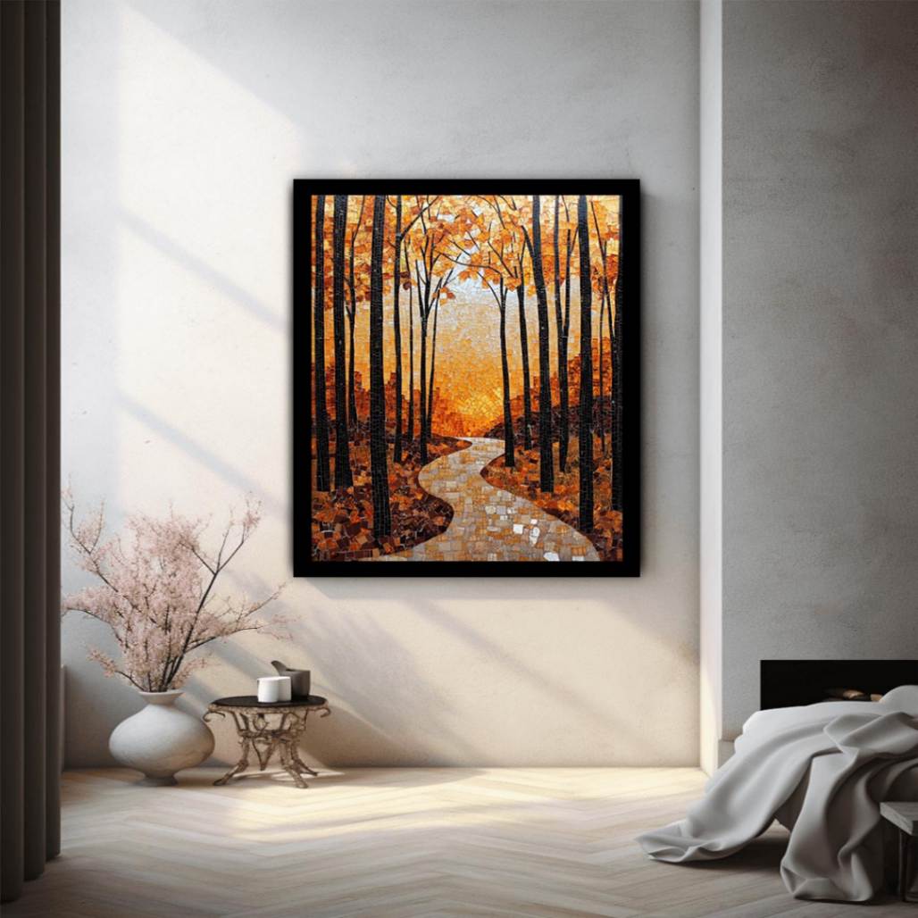 Amber Forest Path