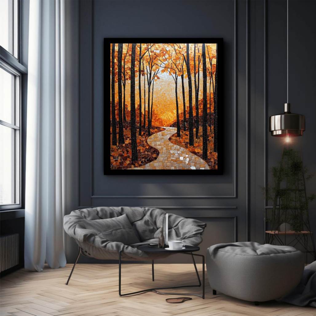 Amber Forest Path