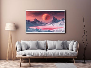 Crimson Ice Moon
