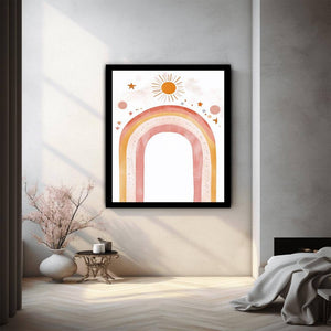 Sunlit Rainbow Arch