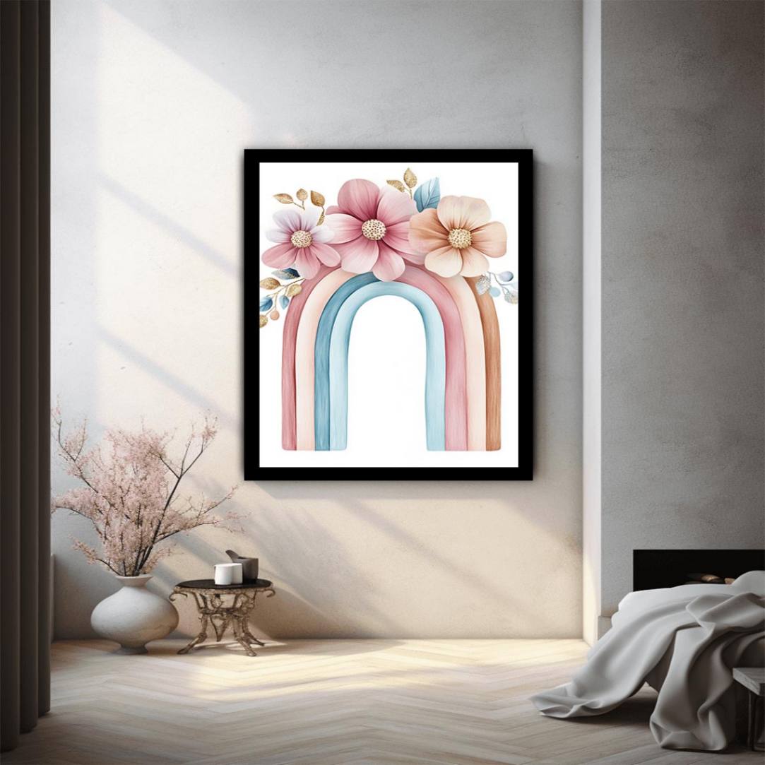 Floral Pastel Rainbow