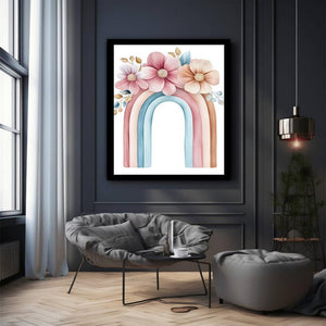 Floral Pastel Rainbow