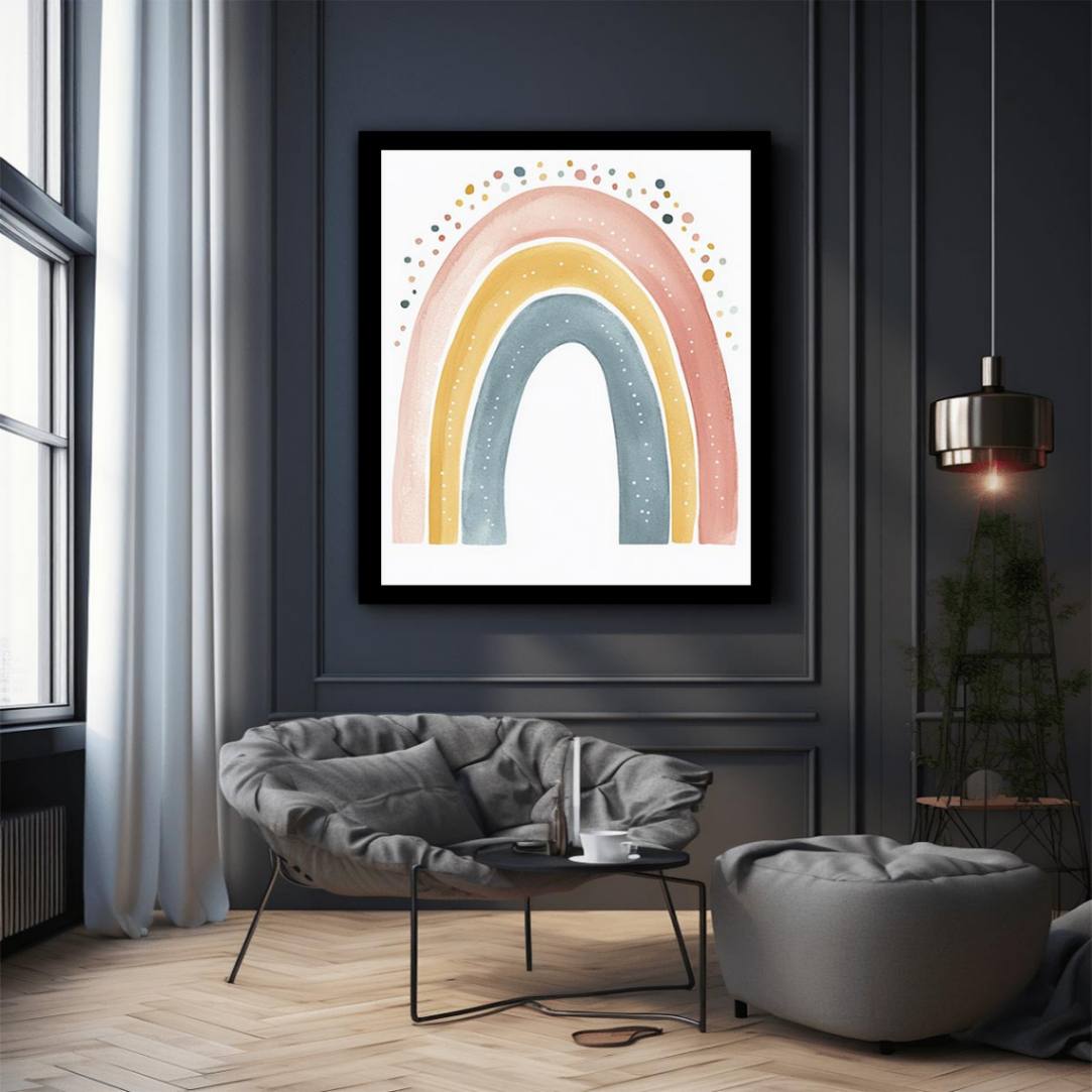Soft Confetti Rainbow