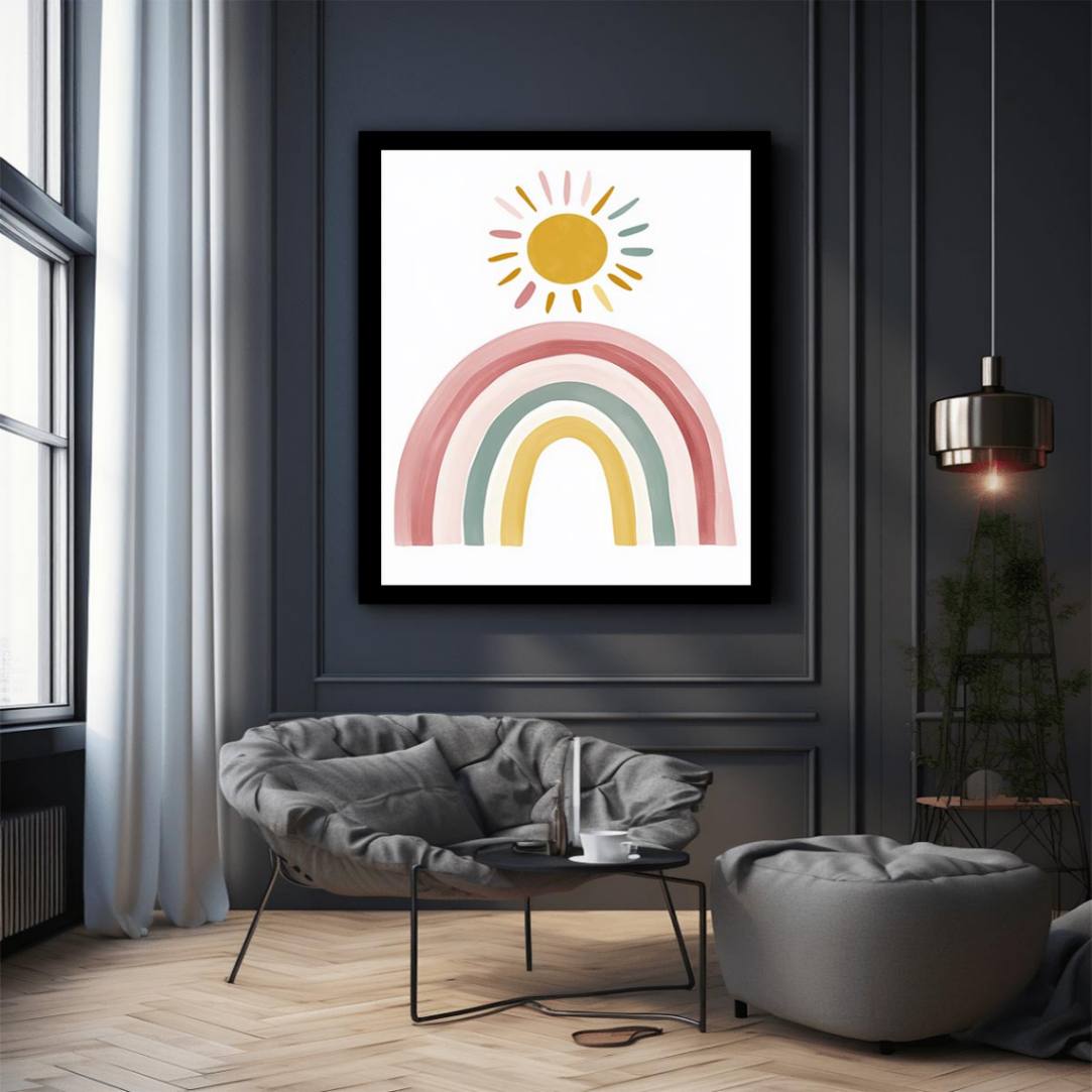 Sunrise Pastel Rainbow
