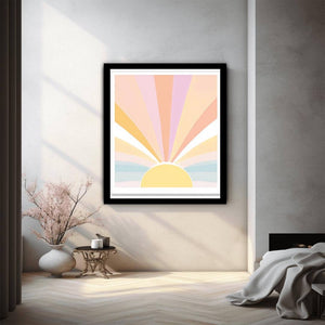 Pastel Sunburst