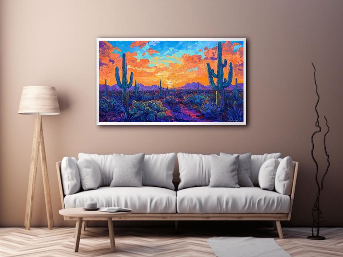 Desert Firelight