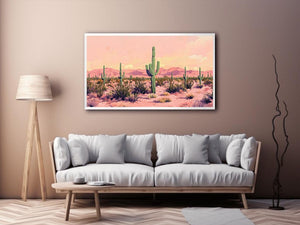 Blush Desert Silence