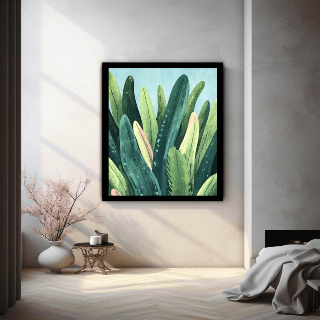 Sage Desert Leaves
