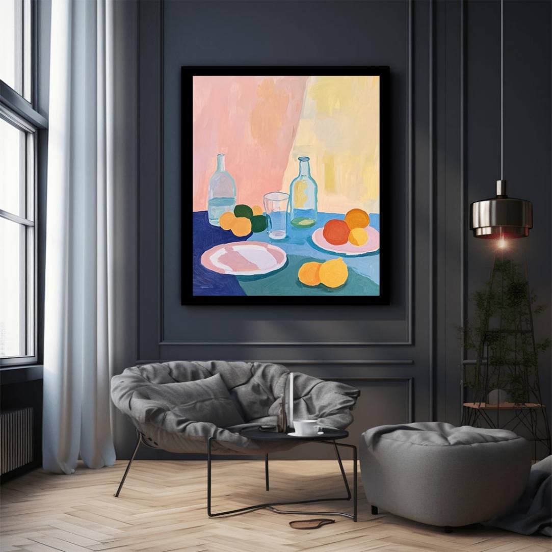 Pastel Citrus Table