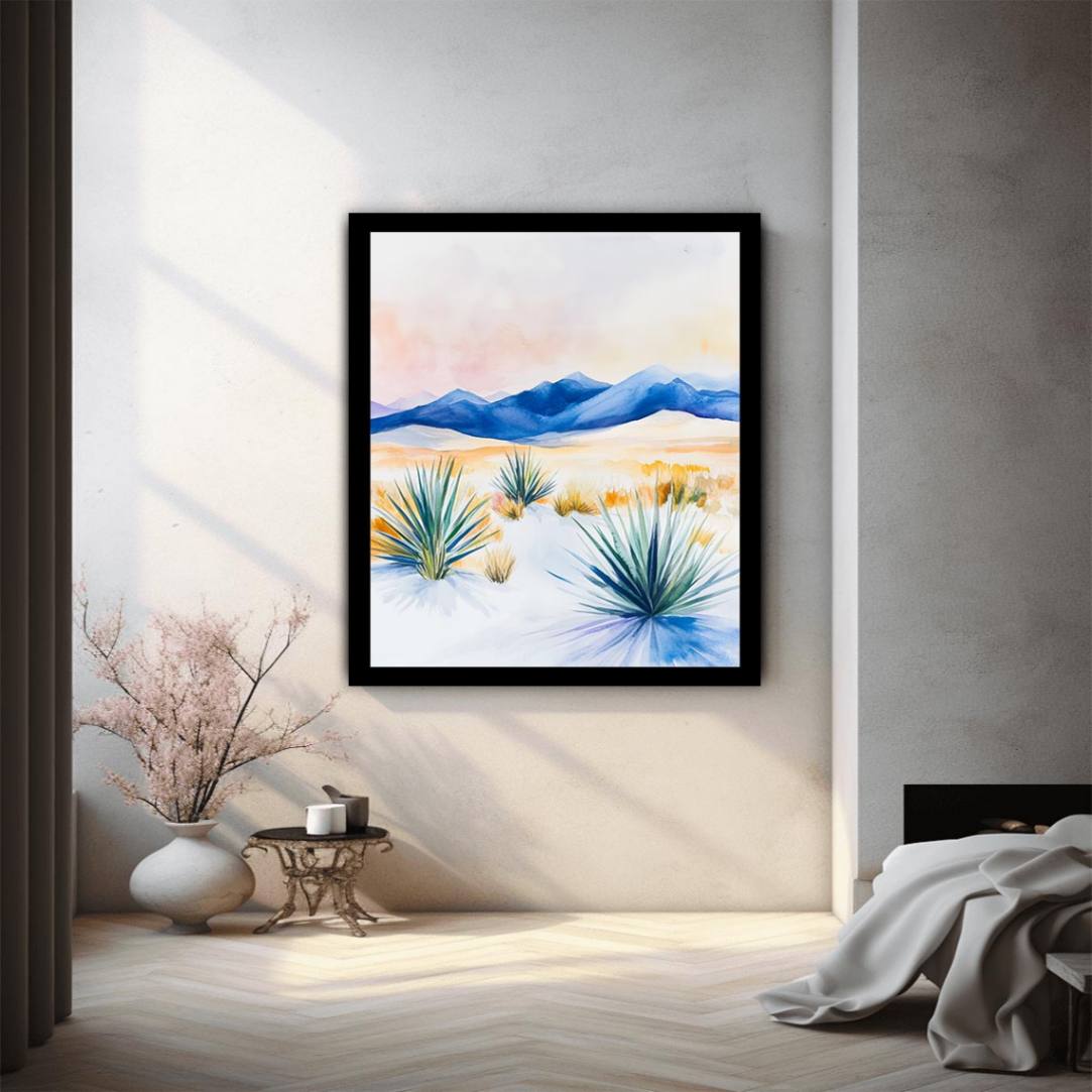 Azure Desert Calm