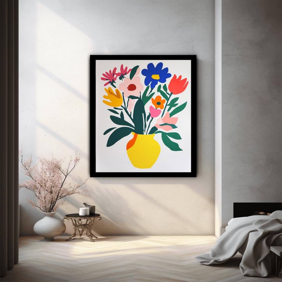 Golden Garden Vase